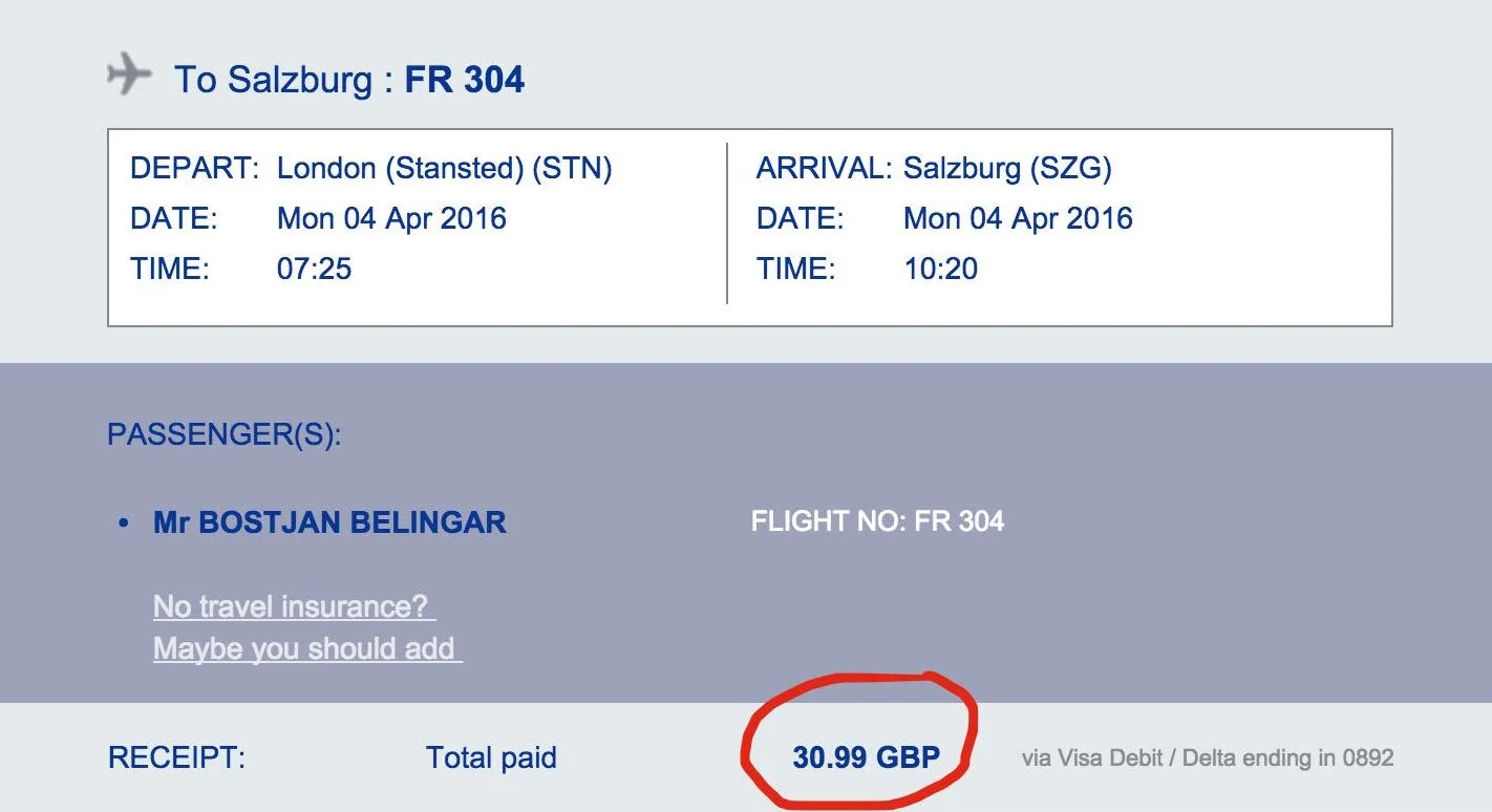See? It´s cheap!